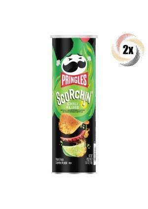 Croustilles Pringles Chili & Lime Brûlant (Scorchin') 158G